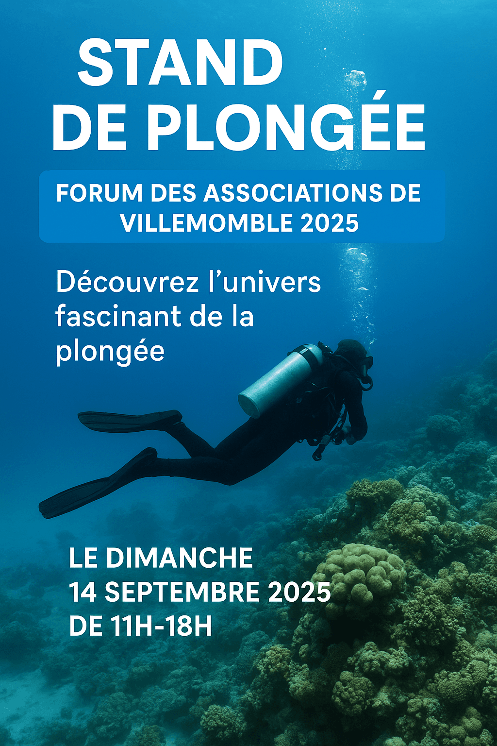 Plongée sous-marine à Villemomble 2025
